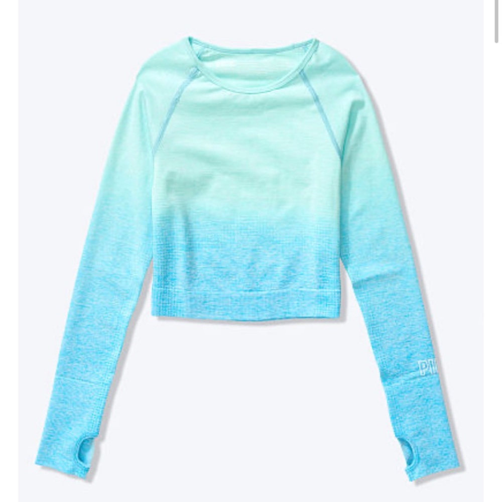 SEAMLESS WORKOUT CROPPED CREW.